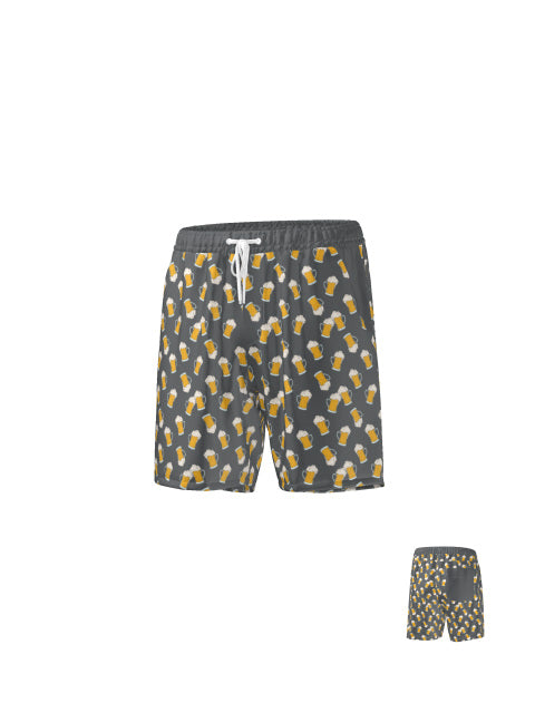 BEER BOARDSHORTS - GREY