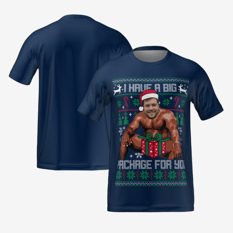 BIG PACKAGE T-SHIRT - NAVY