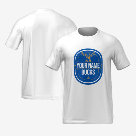 BUCKED BUCKS PARTY T-SHIRT - WHITE