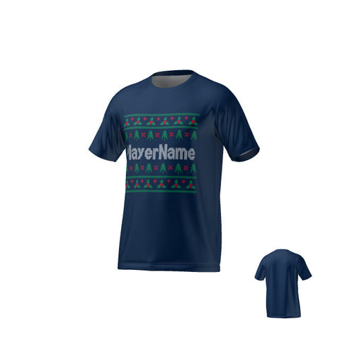 CHRISTMAS T-SHIRT - NAVY