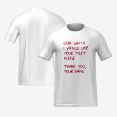 DEAR SANTA T-SHIRT - WHITE