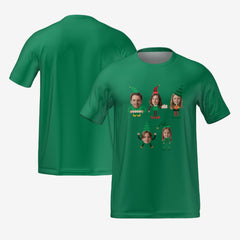 ELVES FAMILY T-SHIRT - GREEN