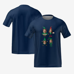 ELVES FAMILY T-SHIRT - NAVY
