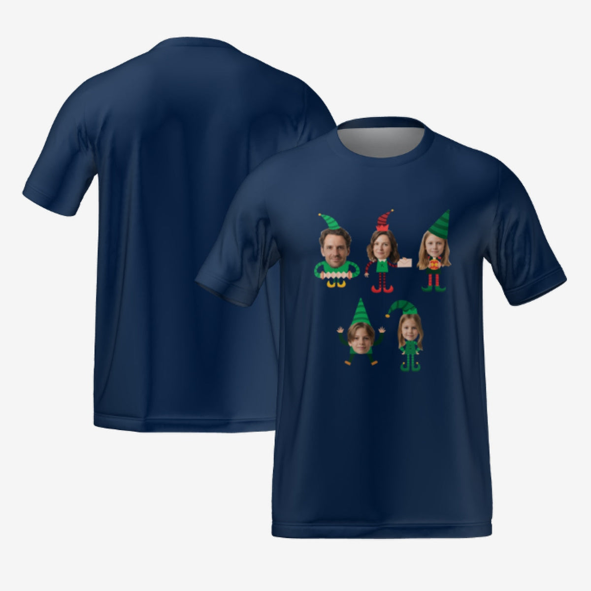 ELVES FAMILY T-SHIRT - NAVY