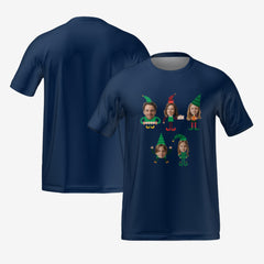 ELVES FAMILY T-SHIRT - NAVY