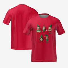 ELVES FAMILY T-SHIRT - RED