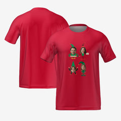ELVES FAMILY T-SHIRT - RED
