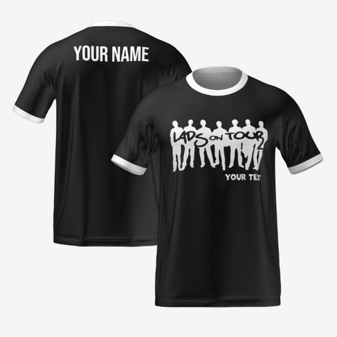 LADS ON TOUR T-SHIRT - BLACK