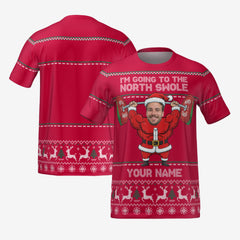 NORTH SWOLE T-SHIRT - RED