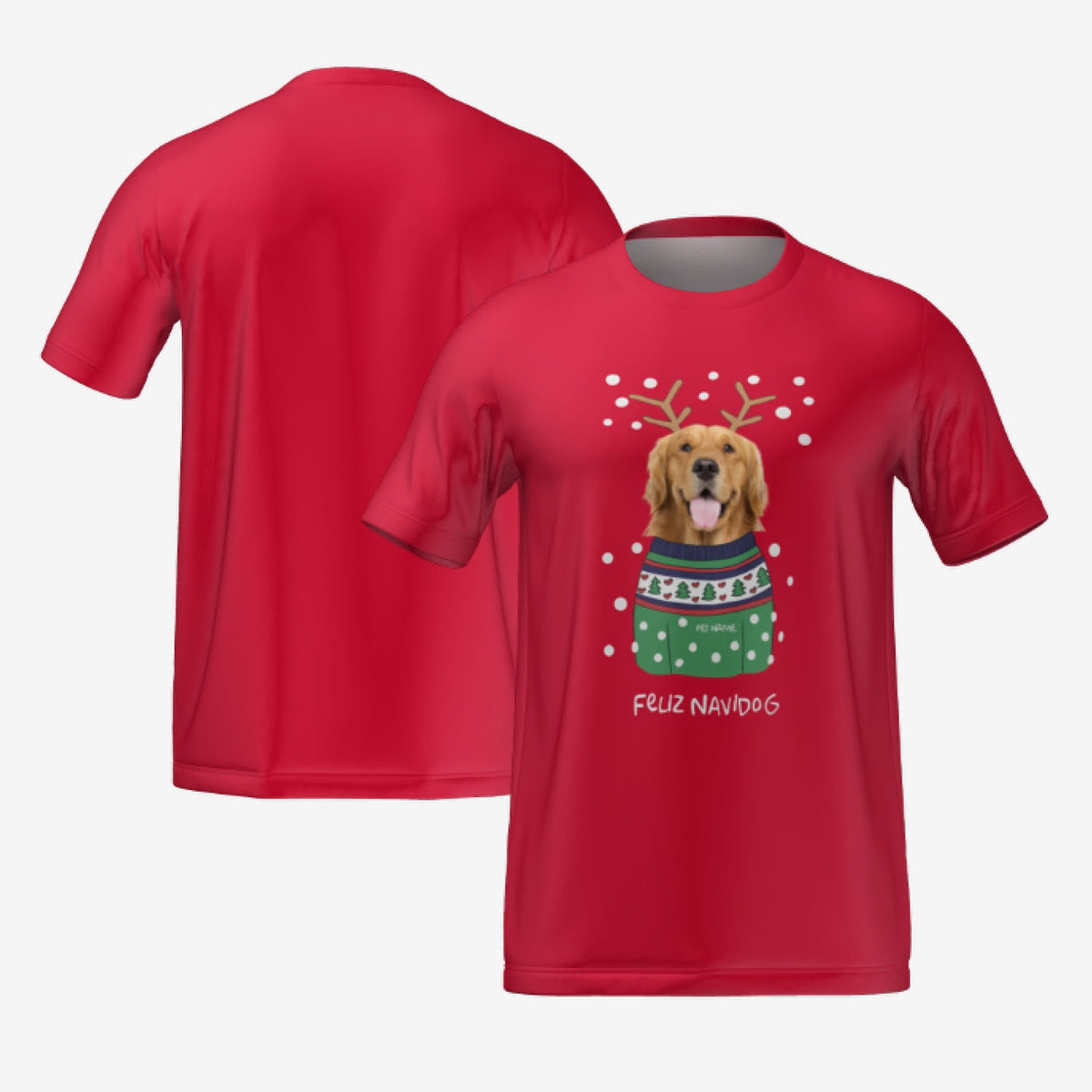 PET SWEATER T-SHIRT - RED