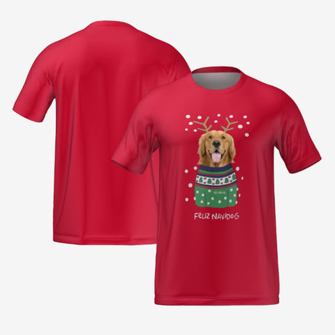 PET SWEATER T-SHIRT - RED