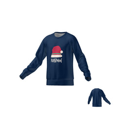SANTA HAT SWEATER - NAVY