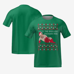 SMALLEST PACKAGE T-SHIRT - GREEN