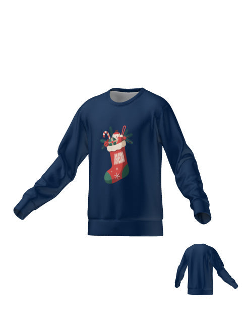 STOCKING SWEATER - NAVY