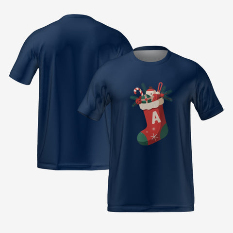 STOCKING T-SHIRT - NAVY