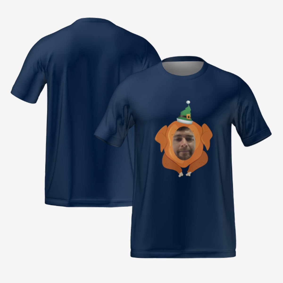 TURKEY HEAD T-SHIRT - NAVY