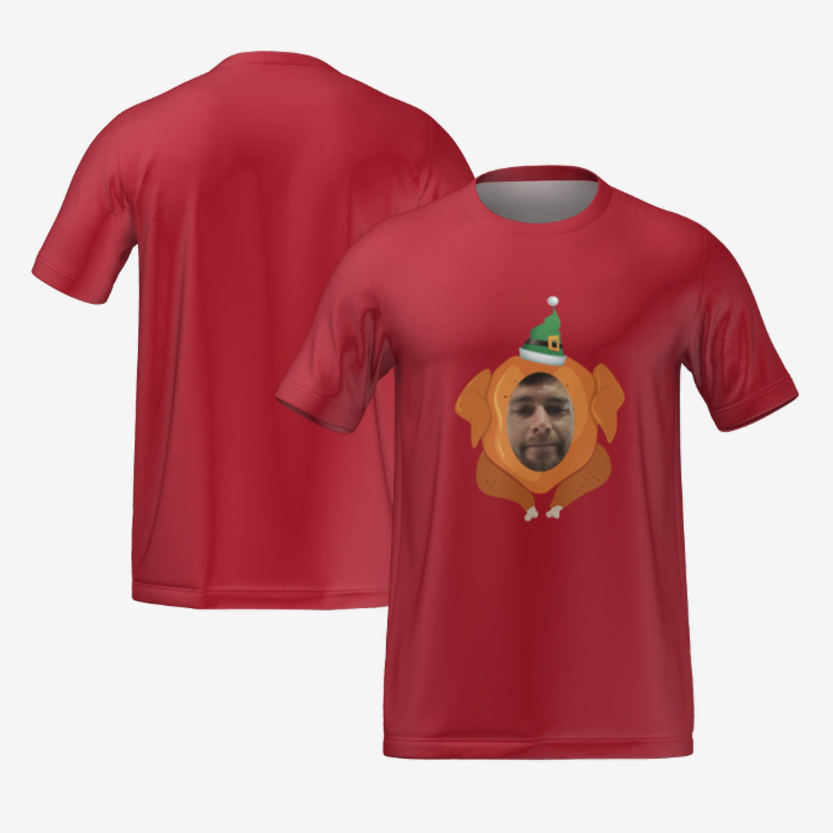 TURKEY HEAD T-SHIRT - RED