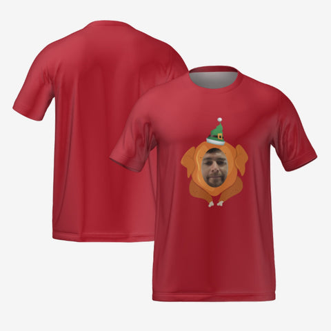 TURKEY HEAD T-SHIRT - RED