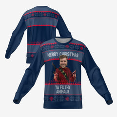 YA FILTHY ANIMALS SWEATER - NAVY